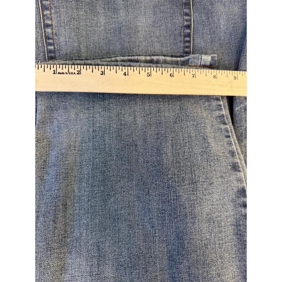 NWT Lane Bryant Womens Light Wash High Waist Skinny Fit Straight Leg Jeans 26 - Picture 12 of 13